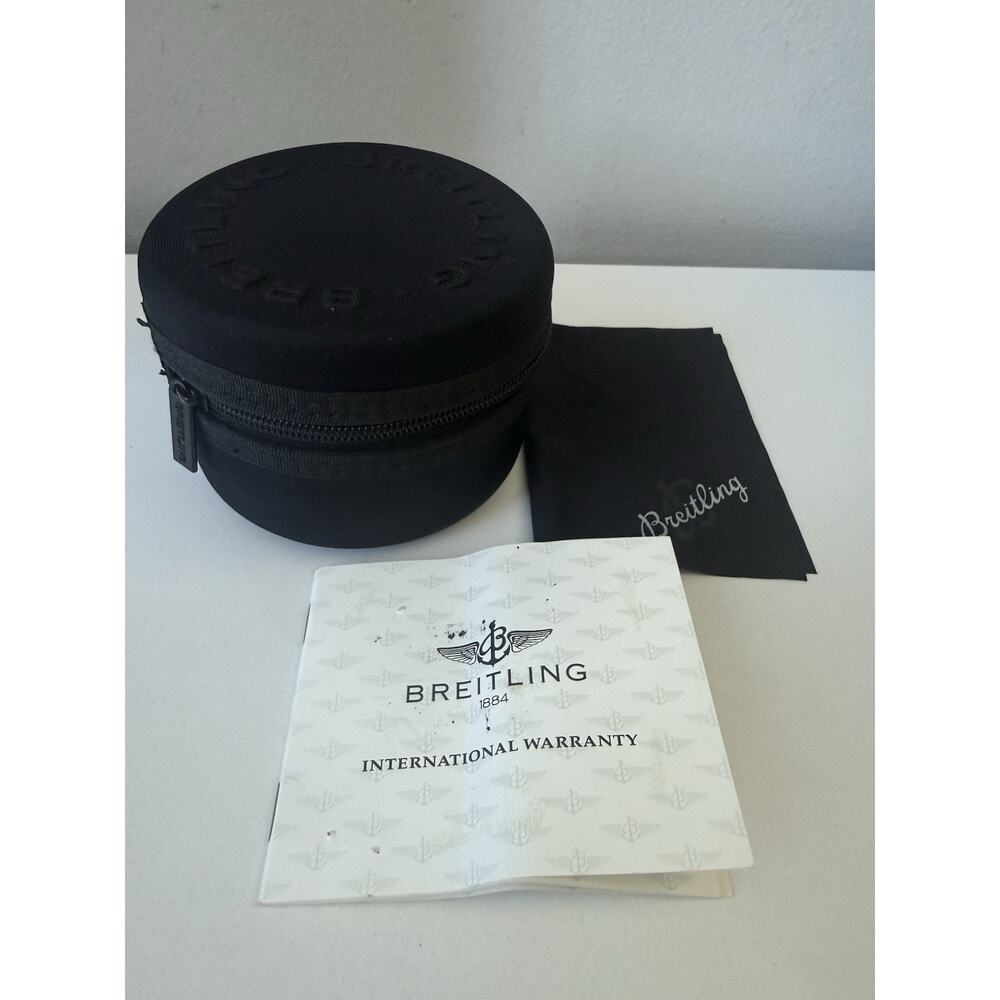 Breitling Watch Travel Case + Papers 1994